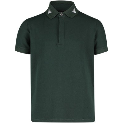 Afbeelding van Armani 3G4F62 kinder polo donker groen