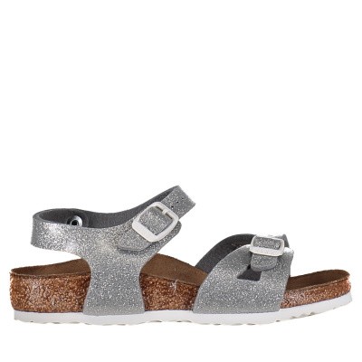 Afbeelding van Birkenstock 831783 kindersandalen zilver