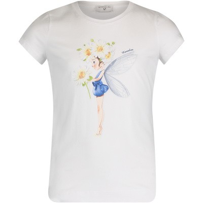 Afbeelding van MonnaLisa 113602S2 kinder t-shirt wit