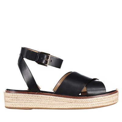 Afbeelding van Michael Kors 40S9ABFA1L dames sandalen zwart