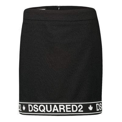 Dsquared2 DQ03RN kinderrokje zwart Afbeelding van Dsquared2 DQ03RN kinderrokje zwart