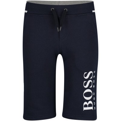 Afbeelding van Boss J24583 kinder shorts navy