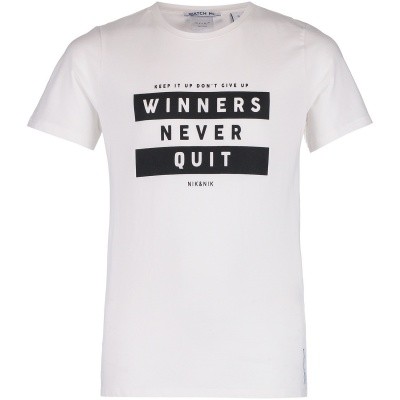 Afbeelding van NIK&NIK B8248 kinder t-shirt off white