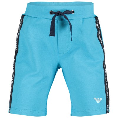 Afbeelding van Armani 3GHS06 Joggingshorts turquoise