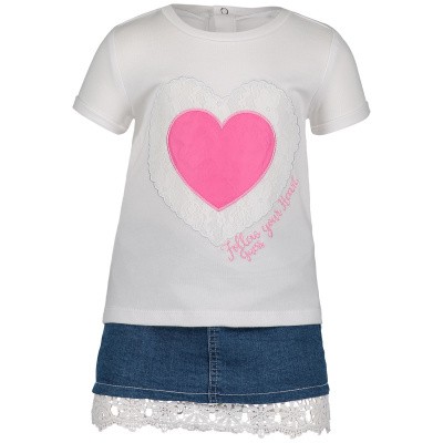 Afbeelding van Guess A91G08 babysetje wit