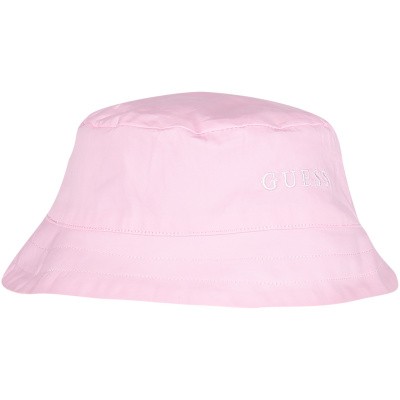 Afbeelding van Guess S92G22 baby hoedje licht roze