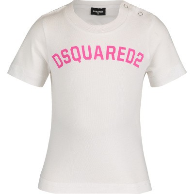 Afbeelding van Dsquared2 DQ03FF baby t-shirt fluor roze