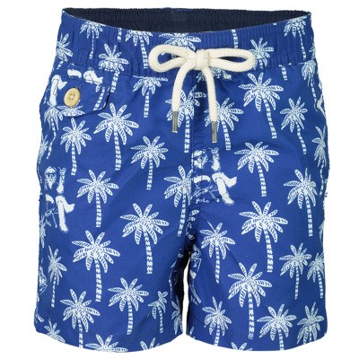 Ralph Lauren 737531 baby badkleding blauw Afbeelding van Ralph Lauren 737531 baby badkleding blauw