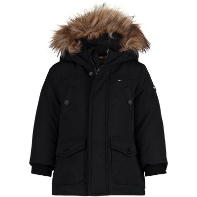 Afbeelding van Tommy Hilfiger KB0KB04319B babyjas zwart