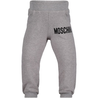 Afbeelding van Moschino MMP023 babybroekje grijs