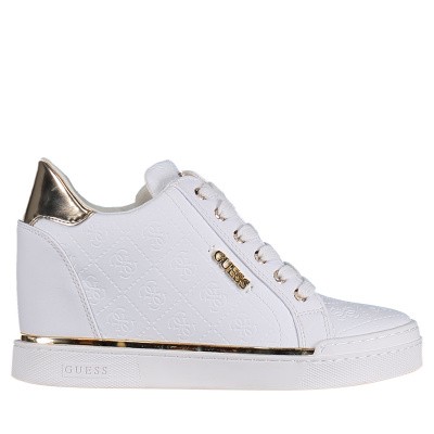 Afbeelding van Guess FL5FWUFAL12 dames sneakers wit