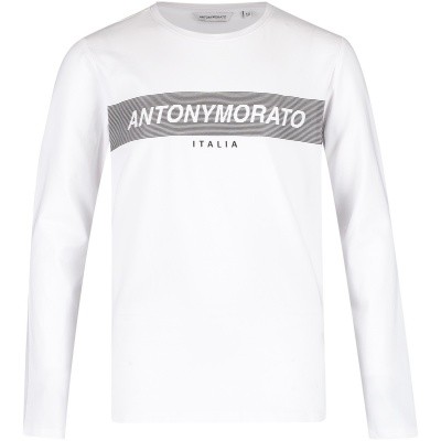 Afbeelding van Antony Morato MKKL00176 kinder t-shirt wit