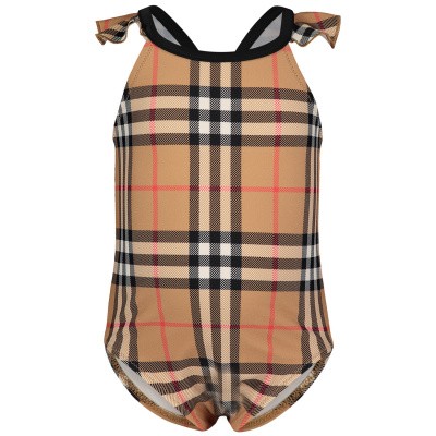 Afbeelding van Burberry 8008783 baby badkleding beige