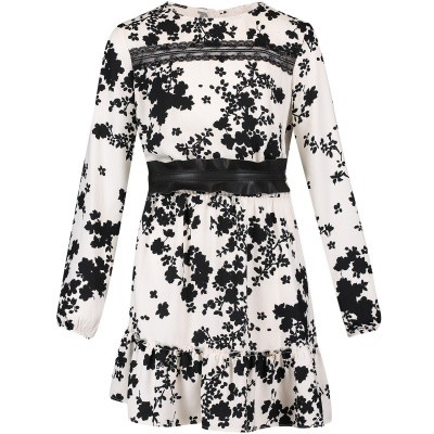 Afbeelding van Liu Jo G68213 kinderjurk off white