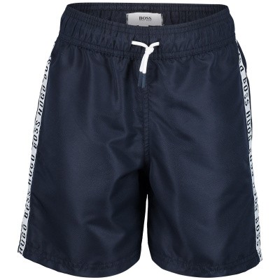 Afbeelding van Boss J24592 kinder shorts navy