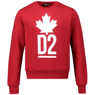 Dsquared2 DQ03PD kindertrui rood Afbeelding van Dsquared2 DQ03PD kindertrui rood