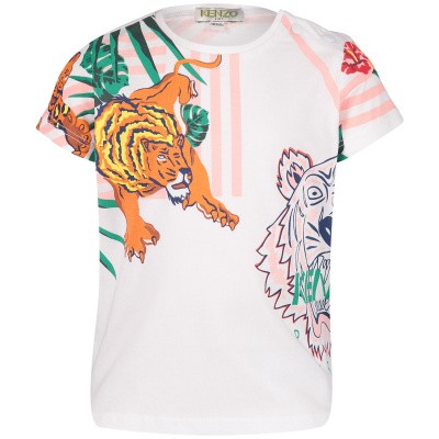Afbeelding van Kenzo KN10078BB baby t-shirt licht roze