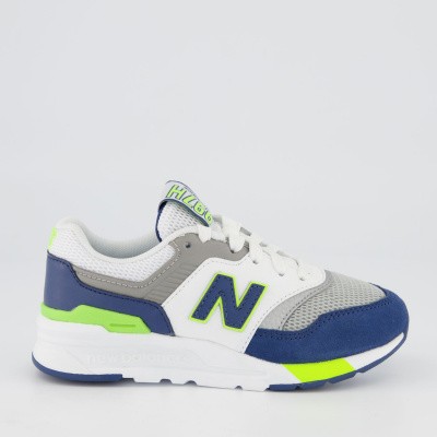 Afbeelding van New Balance PR997 kindersneakers blauw