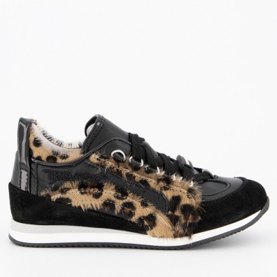 Dsquared2 62354 kindersneakers zwart Afbeelding van Dsquared2 62354 kindersneakers zwart