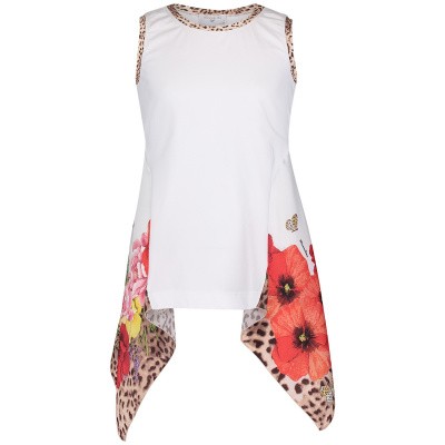 Afbeelding van MonnaLisa 113634 kinder tuniek wit