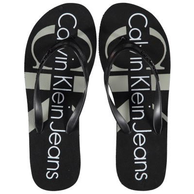 Afbeelding van Calvin Klein TESSE dames slippers zwart