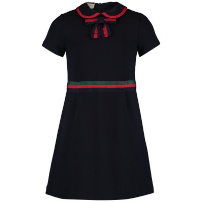 Afbeelding van Gucci 518555 kinderjurk donker blauw