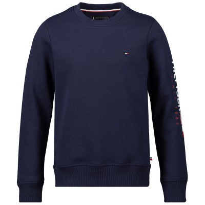 Tommy Hilfiger KB0KB04967 kindertrui navy Afbeelding van Tommy Hilfiger KB0KB04967 kindertrui navy
