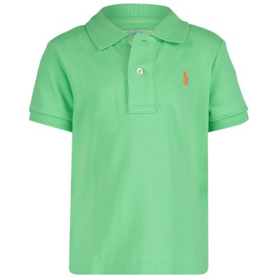 Afbeelding van Ralph Lauren 703632 baby polo groen