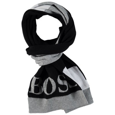 Afbeelding van Boss J21192 kinder sjaal zwart