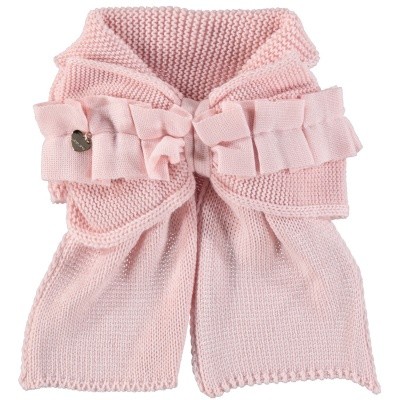 Afbeelding van MonnaLisa 172007 kinder sjaal licht roze