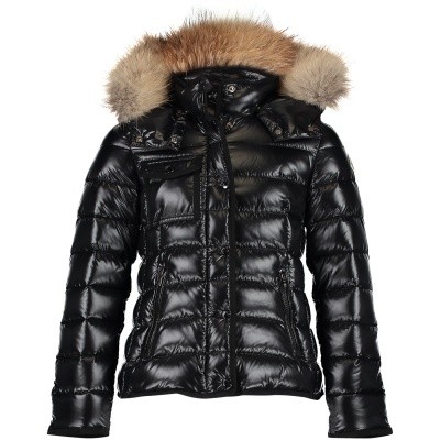 Afbeelding van Moncler 4684025 kinderjas zwart