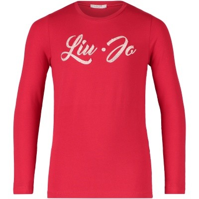 Afbeelding van Liu Jo G68145 kinder t-shirt rood