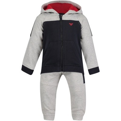Afbeelding van Armani 6ZHV01 baby joggingpak navy
