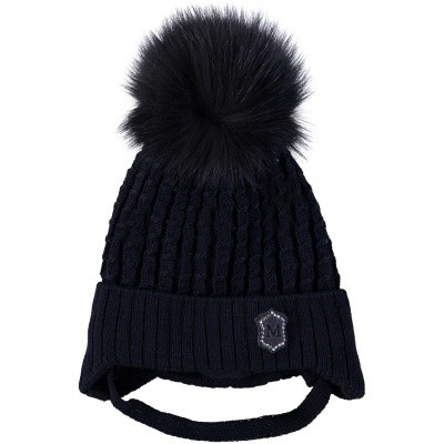 Afbeelding van MonnaLisa 392002 babymutsje navy