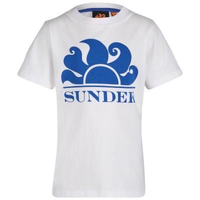 Afbeelding van Sundek B021TEJ7800 B baby t-shirt wit