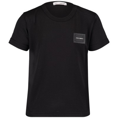 Afbeelding van Dolce & Gabbana L1JT7T baby t-shirt zwart