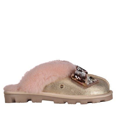 Afbeelding van Ugg 1098329 dames sloffen goud