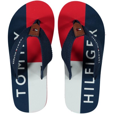 Afbeelding van Tommy Hilfiger 30215 kinderslippers navy