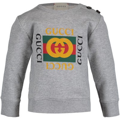 Afbeelding van Gucci 497819 baby trui grijs