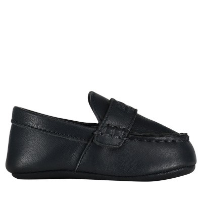 Afbeelding van Boss J99064 babyschoenen navy