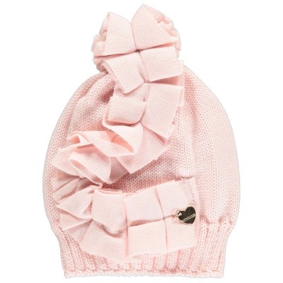 Afbeelding van MonnaLisa 172006 kindermuts licht roze