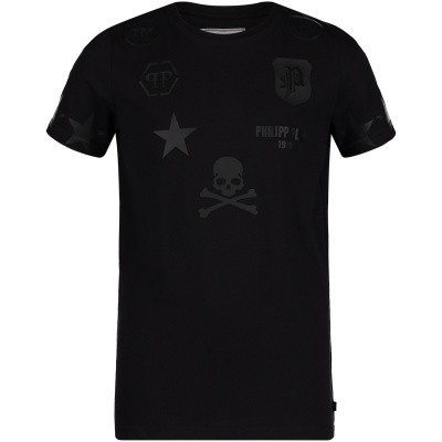 Afbeelding van Philipp Plein BTK0613 kinder t-shirt zwart