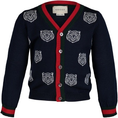 Afbeelding van Gucci 512516 baby vest navy