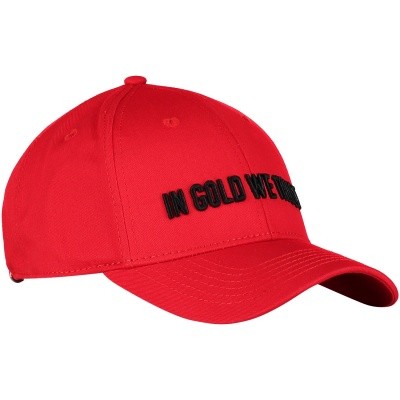 Afbeelding van in Gold We Trust FAC001 herenpet rood