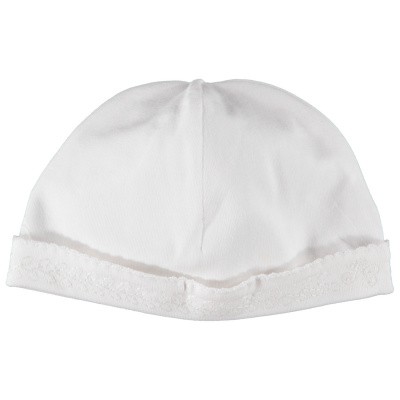 Afbeelding van Tartine et Chocolat TN90001 babymutsje wit