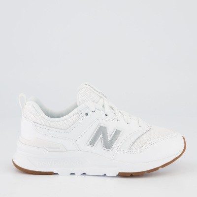 Afbeelding van New Balance PR997 kindersneakers wit