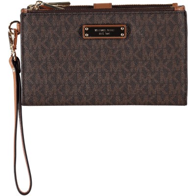 Afbeelding van Michael Kors 32T7GAFW4B dames portemonnee bruin