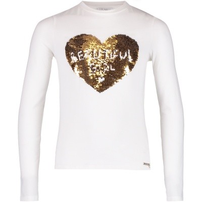 Afbeelding van Guess J84I21 kinder t-shirt off white