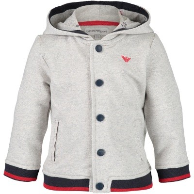 Afbeelding van Armani 6ZHB05 baby vest grijs