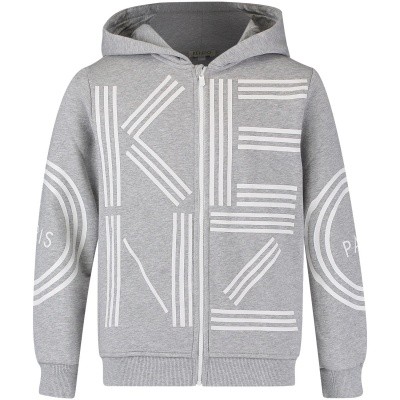 Afbeelding van Kenzo KM17508 kindervest licht grijs